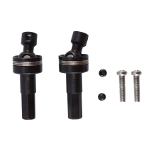 2 pièces Essieu en MéTal Arbre de Transmission CVD Universel 5 Mm Hexagonal pour C14 C24 B14 B24 B36 MN D90 MN99S PièCes Mise à Niveau Voiture RC