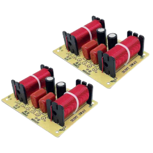 Module de Filtre Croisé HiFi 150 W, Diviseur Fréquence Haut-Parleur à 3 Voies pour Domestique, Aigus, Basses Moyennes