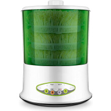 Automatic sprouting device for beans, seeds, grain, sprouting device, thermostat, electric sprouting device, automatic irrigation, suitable for all vi