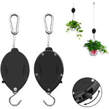 Plant Hanging Adjustable Rope Pulley Lift for Hanging Basket Hook Holder (1 Piece) Ref: 5907