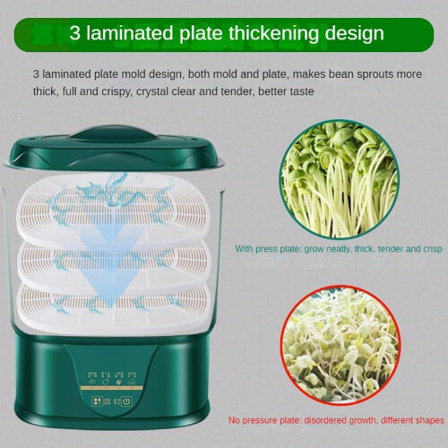 Automatic household 2layer soybean sprout machine Ref: 9575 2