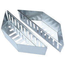 2 pcs. Charcoal basket BBQ grill basket holder grill accessory as pictured made of galvanized steel sheet for 22 barbecue charcoal basket holder.