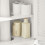 SoBuy Ντουλάπι Μπάνιου 60x58x35cm Λευκό 8