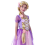 Enchanted Big Braid Wig Princess with Flowers 6