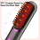 Wireless Hair Straightener Brush Fast Heated 8