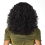 HD Lace Front Wig Middle Parted Curly Big Wave Women's 8