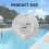Swimming Pool Skimmer Replacement Basket with Handle, 3Pack 4