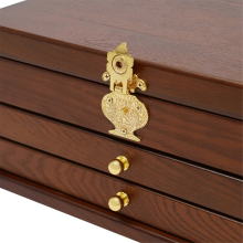 Dark Jewelry Box Vintage Bedroom Organizer