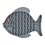 Cats Slow Feeder Fish Shaped Lick Mat 1