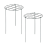 Peony stand, peony support cage, plant stand growing 1