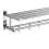 Stainless steel bathroom towel rack 6