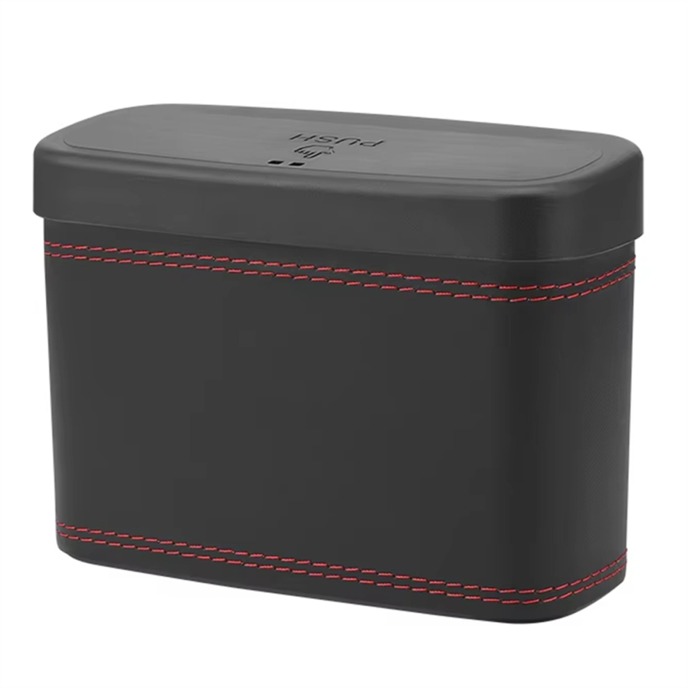 Car Trash Bin - Hanging Vehicle Garbage Dustbin, Square Pressing Type 4851714598804