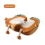 Coussin de taille pour siège de voiture, coussin de dossier de chaise A 11