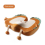 Coussin de taille pour siège de voiture, coussin de dossier de chaise A 2