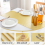 10 Pack Table Runners tablecloth Used for parties, weddings, B 4