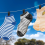 60-Pack Sock Clips for Laundry, Portable Holders 6