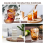 Cold Brew Coffee Maker Glass & Stainless Steel Iced Pitcher 9