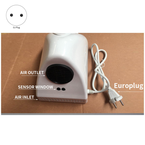 Αυτόματη ηλεκτρική θερμάστρα 600W με στεγνωτήρα χεριών από άνεμο, βύσμα EU 1