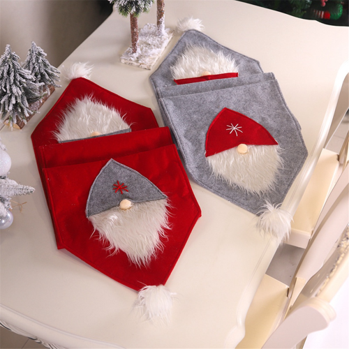 Christmas Table Runner,Classic-Kitchen Dining Decor Grey 2