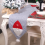 Christmas Table Runner,Classic-Kitchen Dining Decor Grey 8