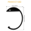 Purse Hook for Table 4 Pcs C-Style Aluminum Alloy Bag Hanger 6