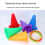Children's Fun Ring Throwing Game Outdoor Plastic Circle 3