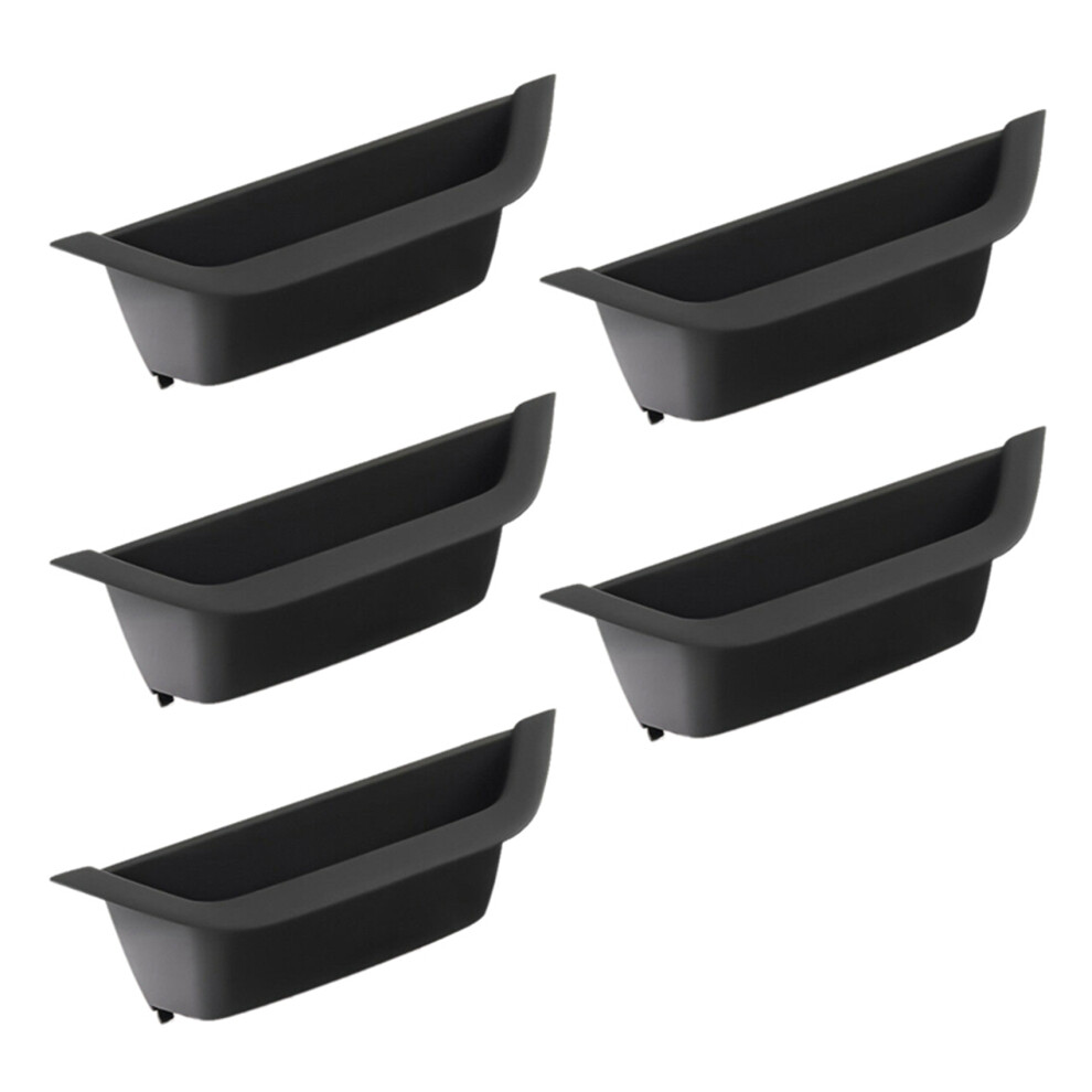 5X Auto-Interieurdeurgreepgreep, Compatibel Met F25 F26 X3 X4 2011-2017, Linkervoorzijde, Zwart-image