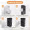 2 PCS Universal Speaker Wall Mount Bracket Ceiling Stand Clamp 4