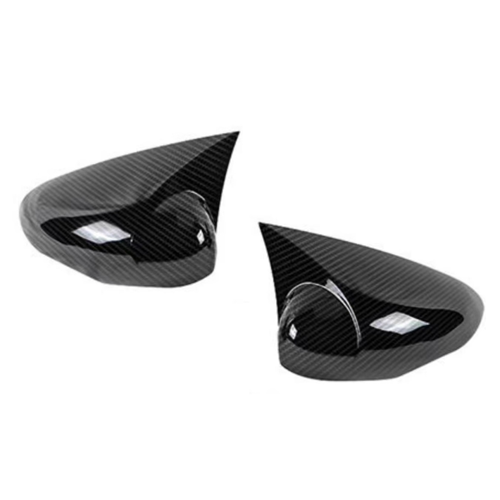 Rearview Mirror Cover Trim For Fiesta Mk7 2009-2017,Carbon Fiber 4851714529426