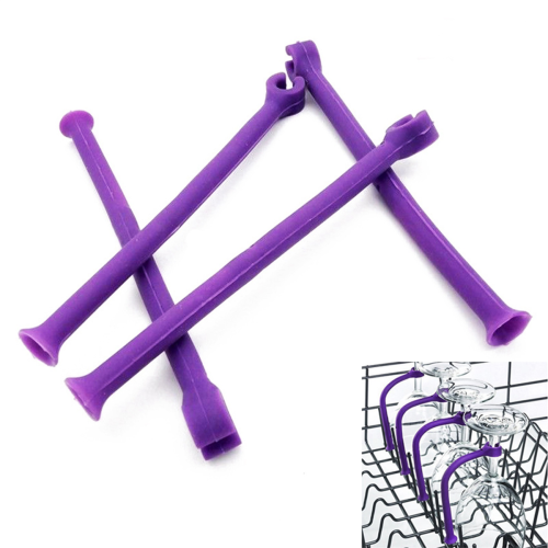 Σετ 24 εύκαμπτων πλυντηρίων πιάτων Stemware Saver για ποτήρια κρασιού Σταθερά ποτήρια 1