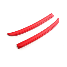 For MINI F55 F56 Red Rear Trunk Roof Spoilers Tail Wing Decoration