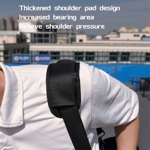 Étui De Transport Pour Enceinte JBL Go2/Go4 - Néoprène, Fermeture Velcro, Noir/blanc