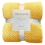 Wheat Velvet Small Blanket,Warm Blanket, Coral Blanket,Yellow 1
