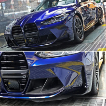 Lufteinlassgitter für die vordere Stoßstange des Autos für M3 G80 G82 G83 (schwarz)