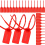300 Pcs Plastic Tamper Seals, Numbered Zip Ties Security Tags 250mm 1