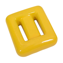 Lot de 5 plombs de plongée pour ceinture de plombs de plongée sous-marine, plombs enduits, jaune