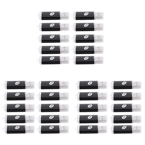 30 X Μονάδα Flash Stick USB 2.0 128MB Δώρο Μαύρο