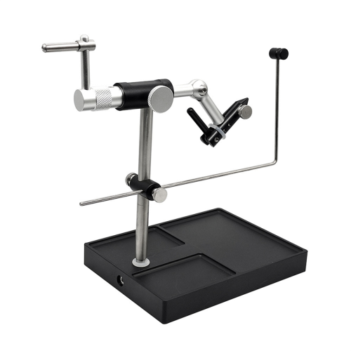 Portable Fly Tying Vise Tool 360 Rotation Multiple Adjustment-Black 1