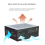 Θήκη υπολογιστή A09 HTPC Mini ITX Gaming PC, μαύρο 5