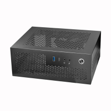 Θήκη υπολογιστή A09 HTPC Mini ITX Gaming PC, μαύρο