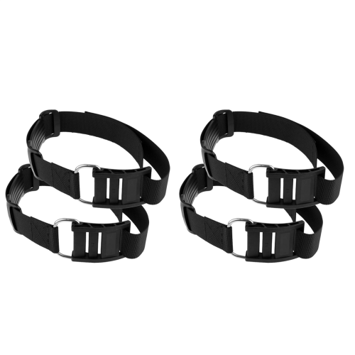 Lot de 4 sangles de bouteille de plongée sous-marine, sangles de bouteille d'air, boucle BCD 1