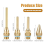 Nozzle,Copper Nozzles for Hot Glue Tools Sturdy Nozzle Tips Kit 2