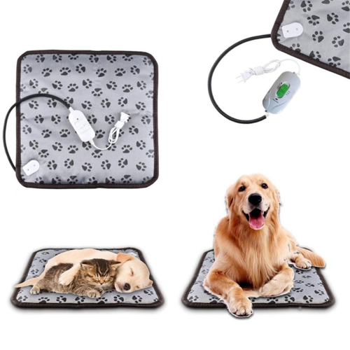Pet Heating Pad 50x70cm Waterproof Indoor,EU Plug 1