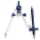 18Pc Geometry Set Metal Compass Precision Tool for Student, Circle Drawing and Architecture Drafting Kits 4