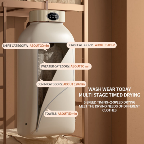 Folded Electric Clothes Dryer Smart Hang for EU Plug, C 1
