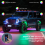 RGB Rock Lights, Multicolor Underglow Lights Kit,8 Pods 2