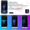 RGB Rock Lights, Multicolor Underglow Lights Kit,8 Pods 5