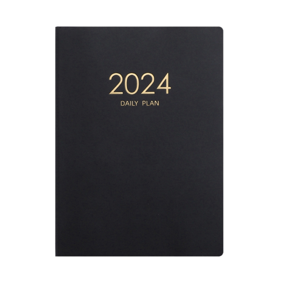2024 Black Plan Notebook Calendar Thickened Daily-image-OPC-PJ5JMJ2-NEW