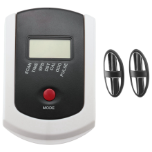 2X Monitor Snelheidsmeter met Hartslagmeter voor Fitness Hometrainers, Magnetische Fiets