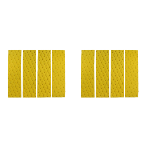 8 τεμάχια/Παρτίδα Surfing Front Traction Pad-SUP Surfboard Grip Mat Replacement with Collection (Κίτρινο)